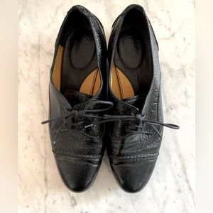 MADEWELL Patent Leather Oxford, Size 8.5